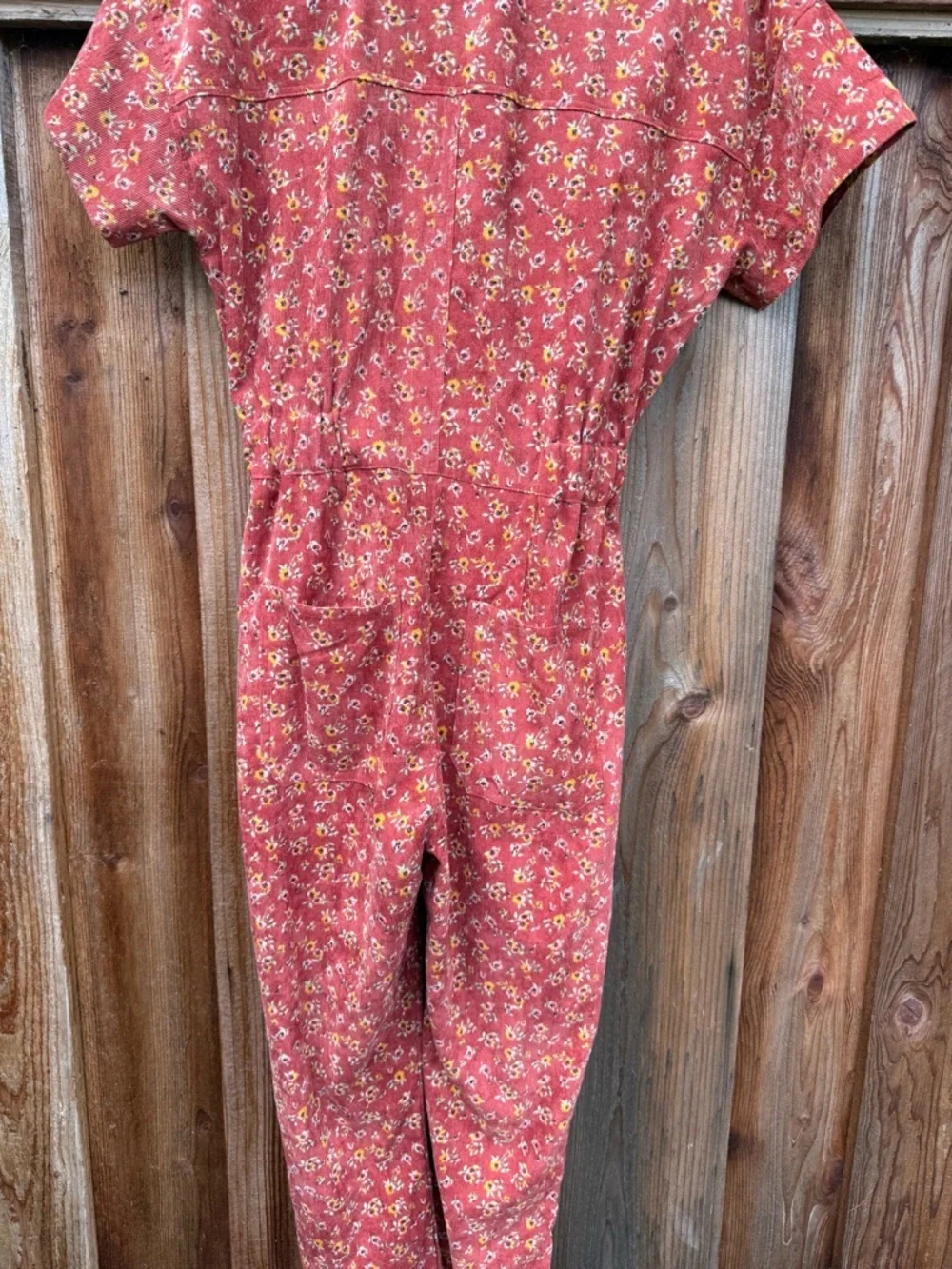 Piper & Scoot Floral Button-Front Jumpsuit - Picture 4 of 5